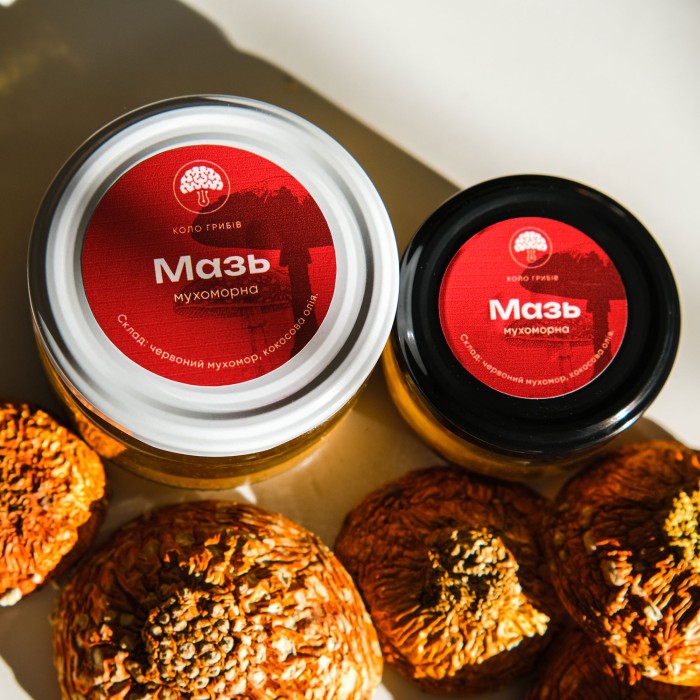 Мазь от боли на мухоморе