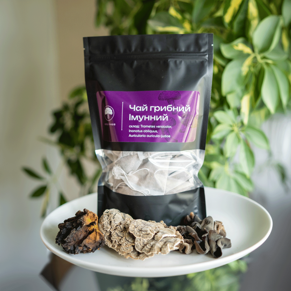 Mushrooms immune tea