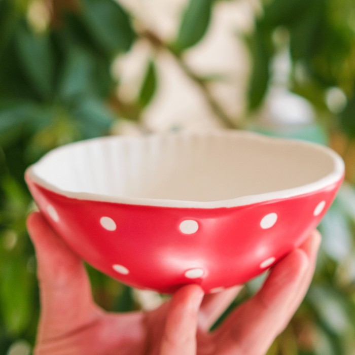 Decorative plate Amanita muscaria
