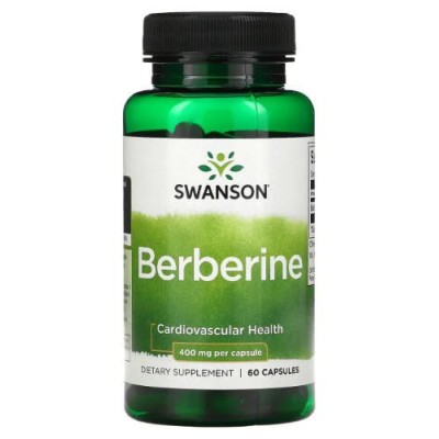 Swanson Berberine 400 mg 60 капс