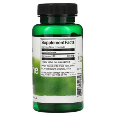 Swanson Berberine 400 mg 60 капс
