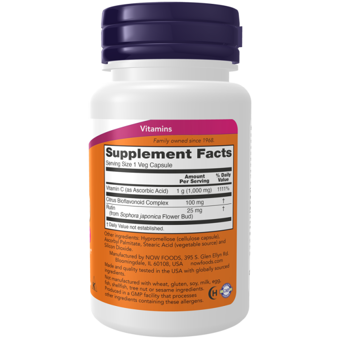 Vitamin C-1000 NOW FOODS