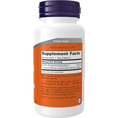 5-HTP 100mg NOW FOODS