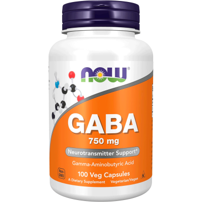 GABA 750 mg NOW FOODS