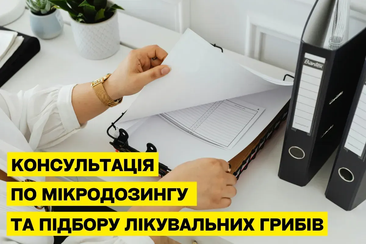 Индивидуальная консультация по микродозингу и лечебным грибам
