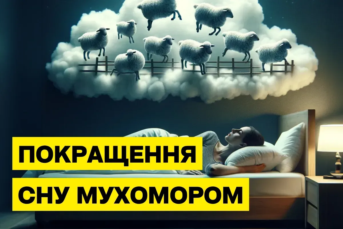 Як мухомор допомагає покращити сон і зняти тривожність: науковий погляд